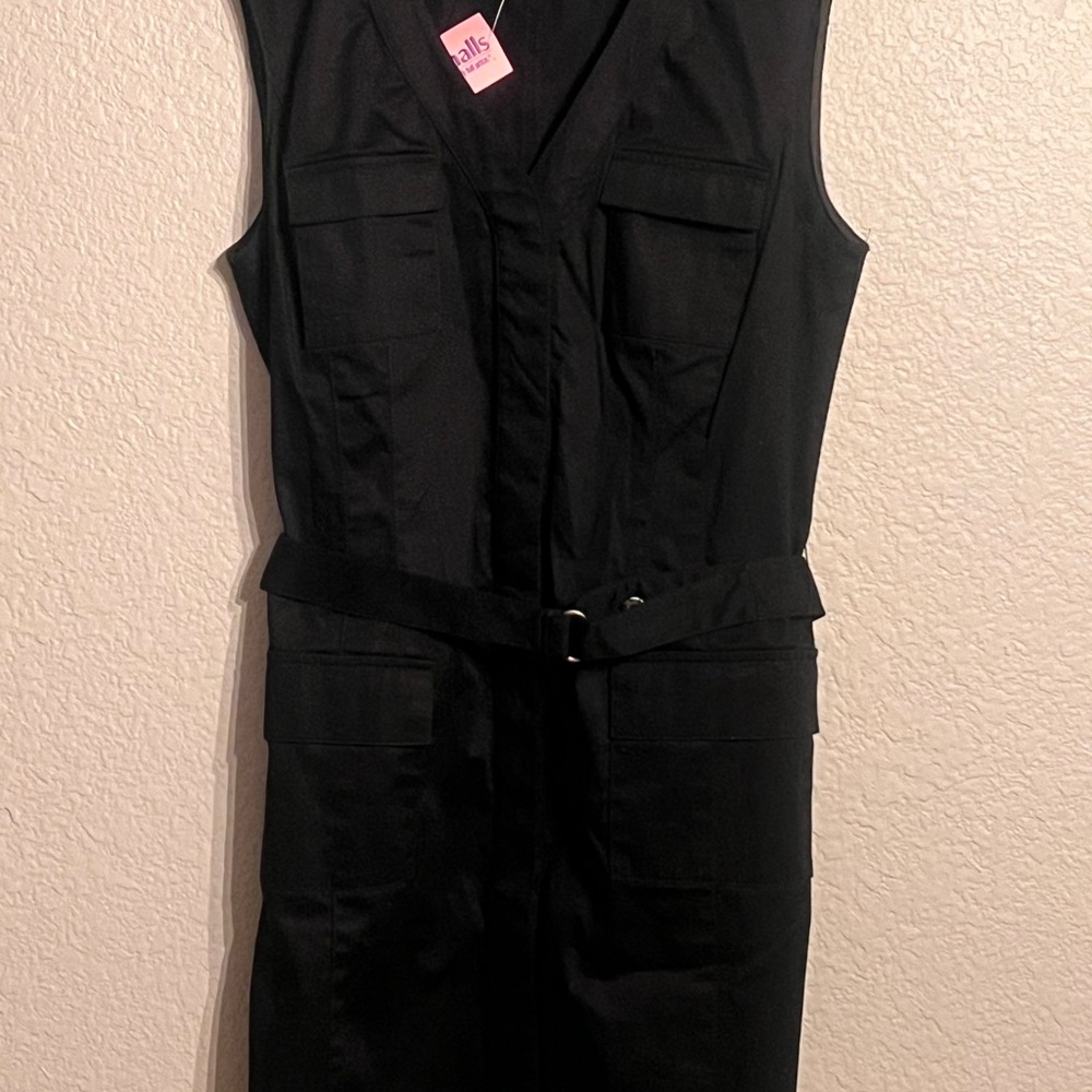 Kenneth Cole Reaction Black Mini Dress Sleeveless